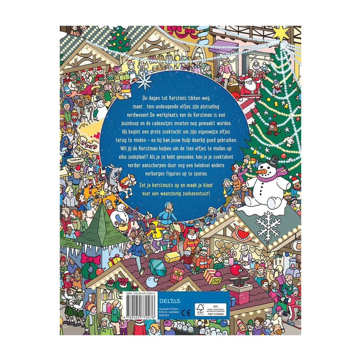 Deltas waar zijn de kerstelfjes? kijk zoekboek