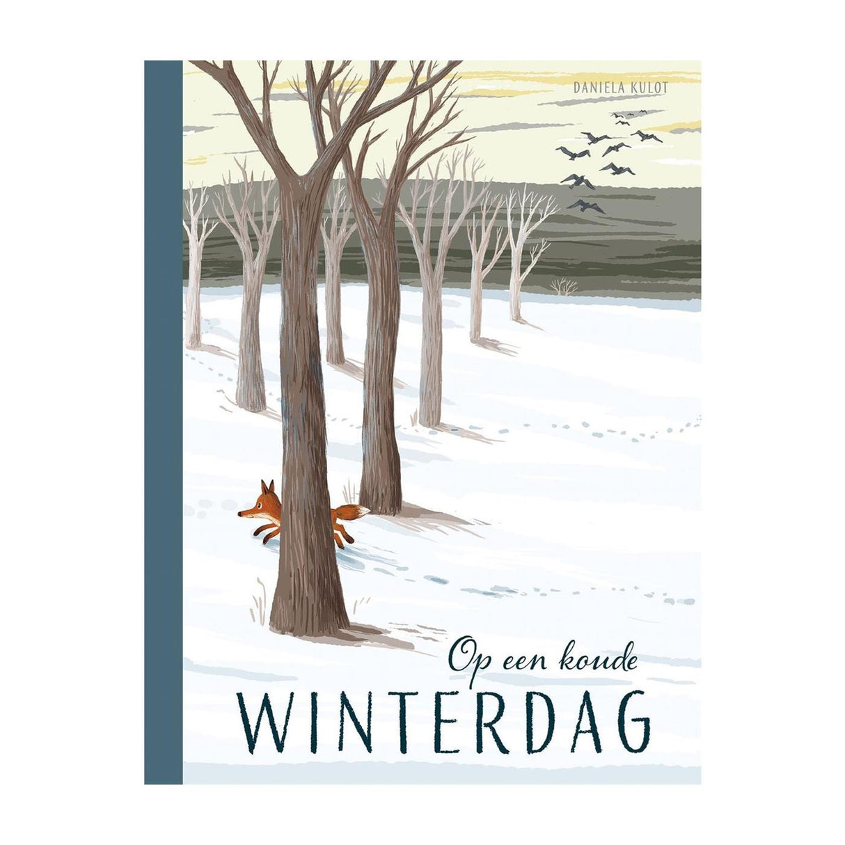 Deltas op een koude winterdag