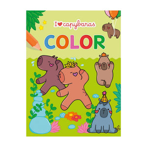 Deltas i love capybaras color color block