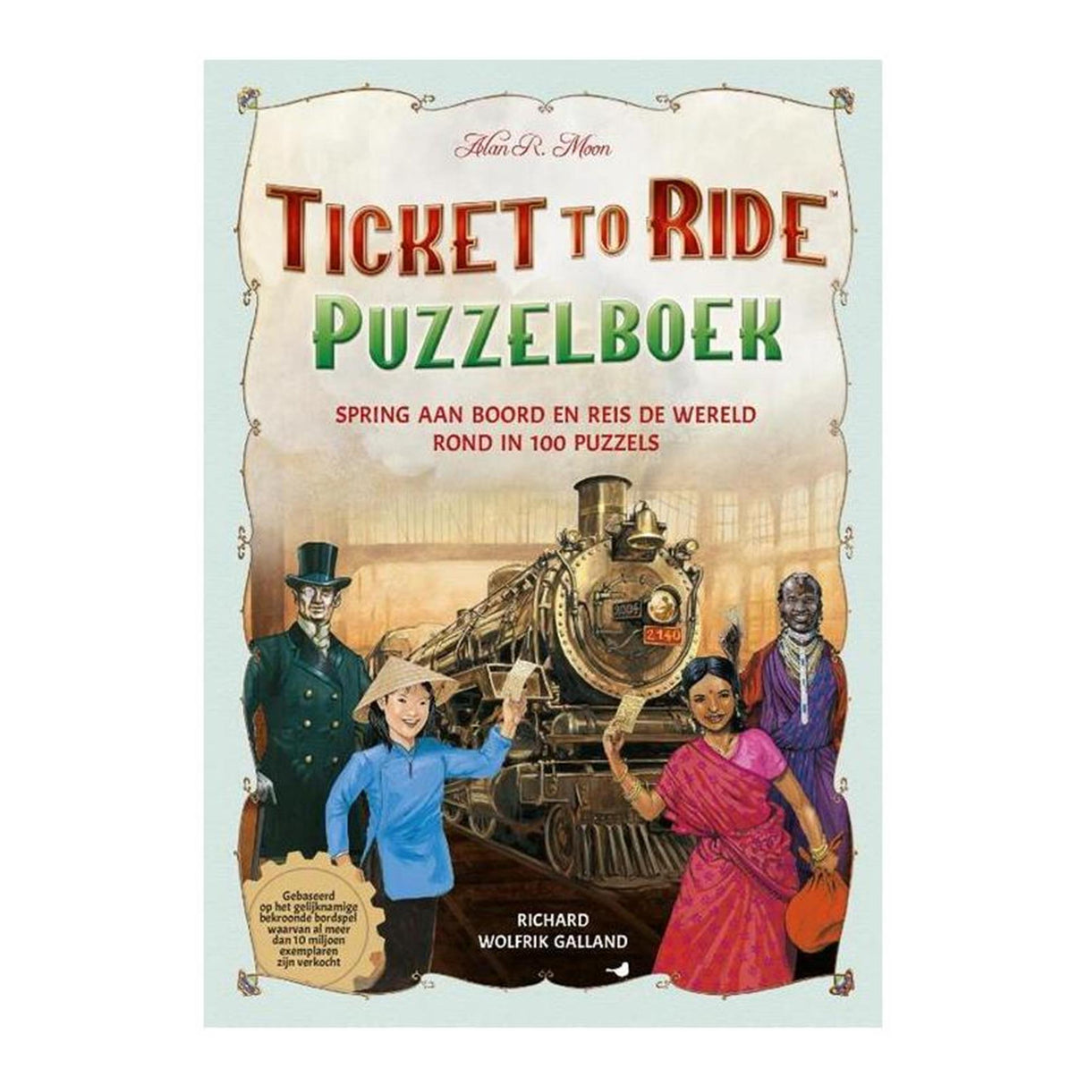 Kluitman ticket to ride puzzelboek