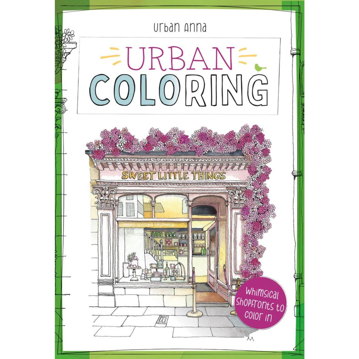 Uitgeverij kluitman urban colouring kleurboek