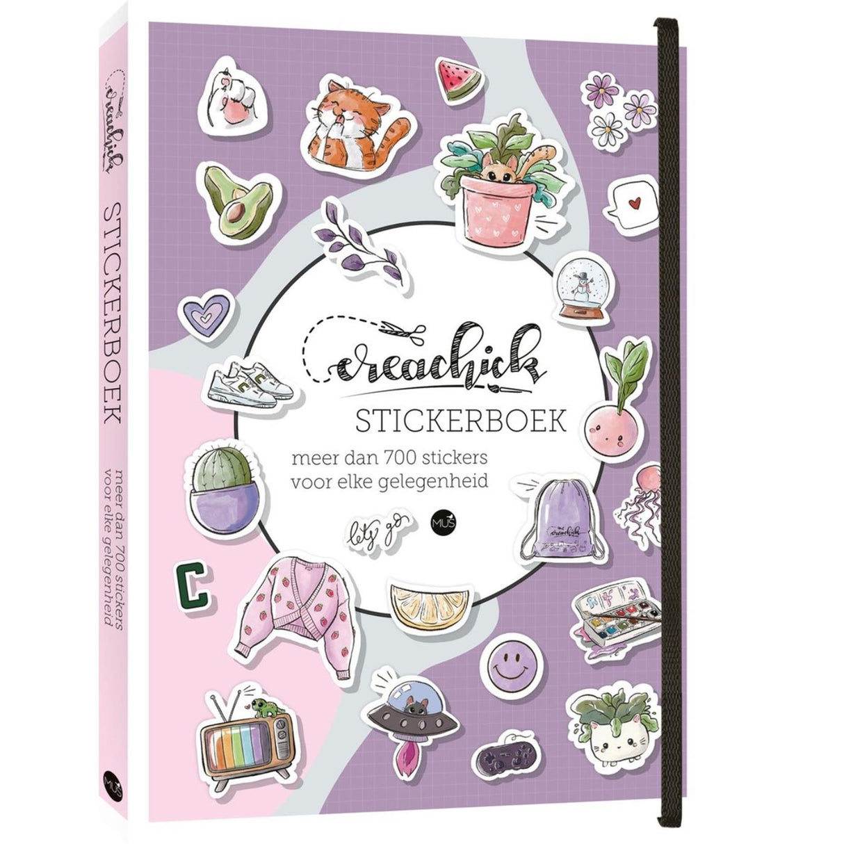 Creachick sticker book 100 pages. 21x15cm