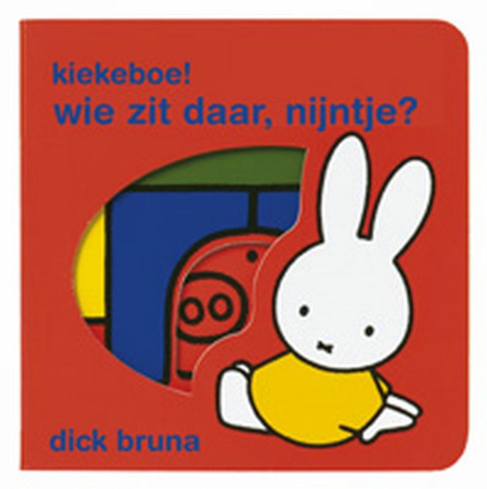 ¡Escondida central de la librería! ¿Quién está ahí, Miffy?