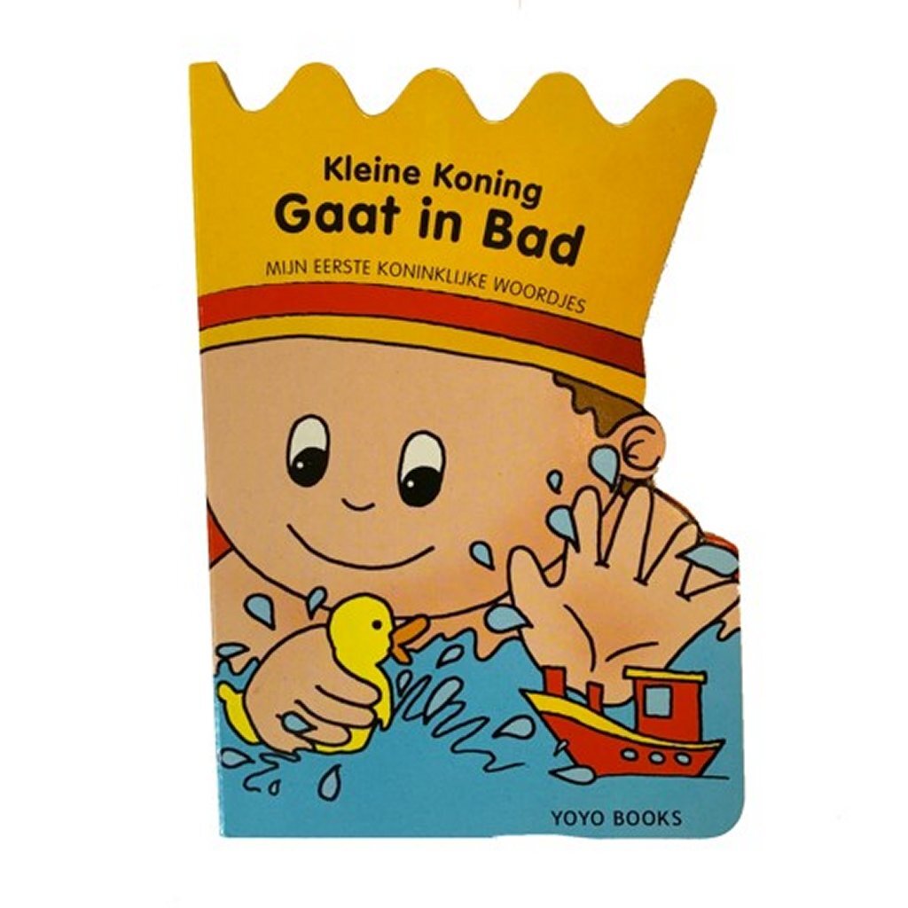 Einfach fir Kannerkarboard Buch Kleecher konka mécht e Bad