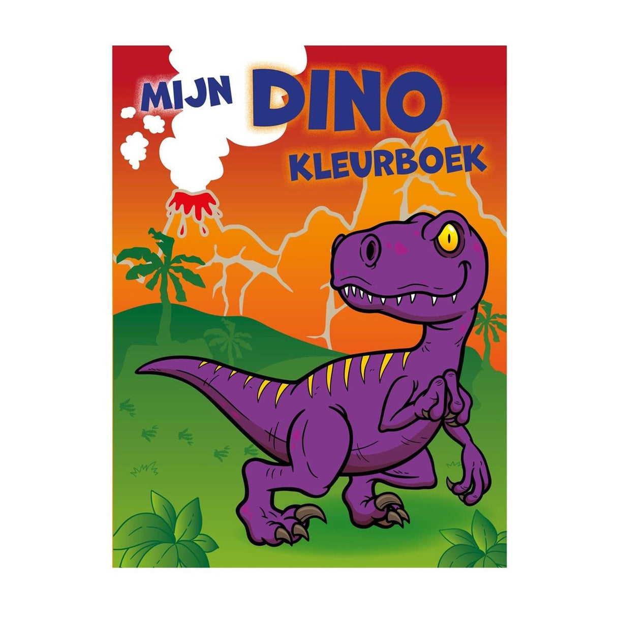 Mein Dino-Malbuch, 96 Seiten.