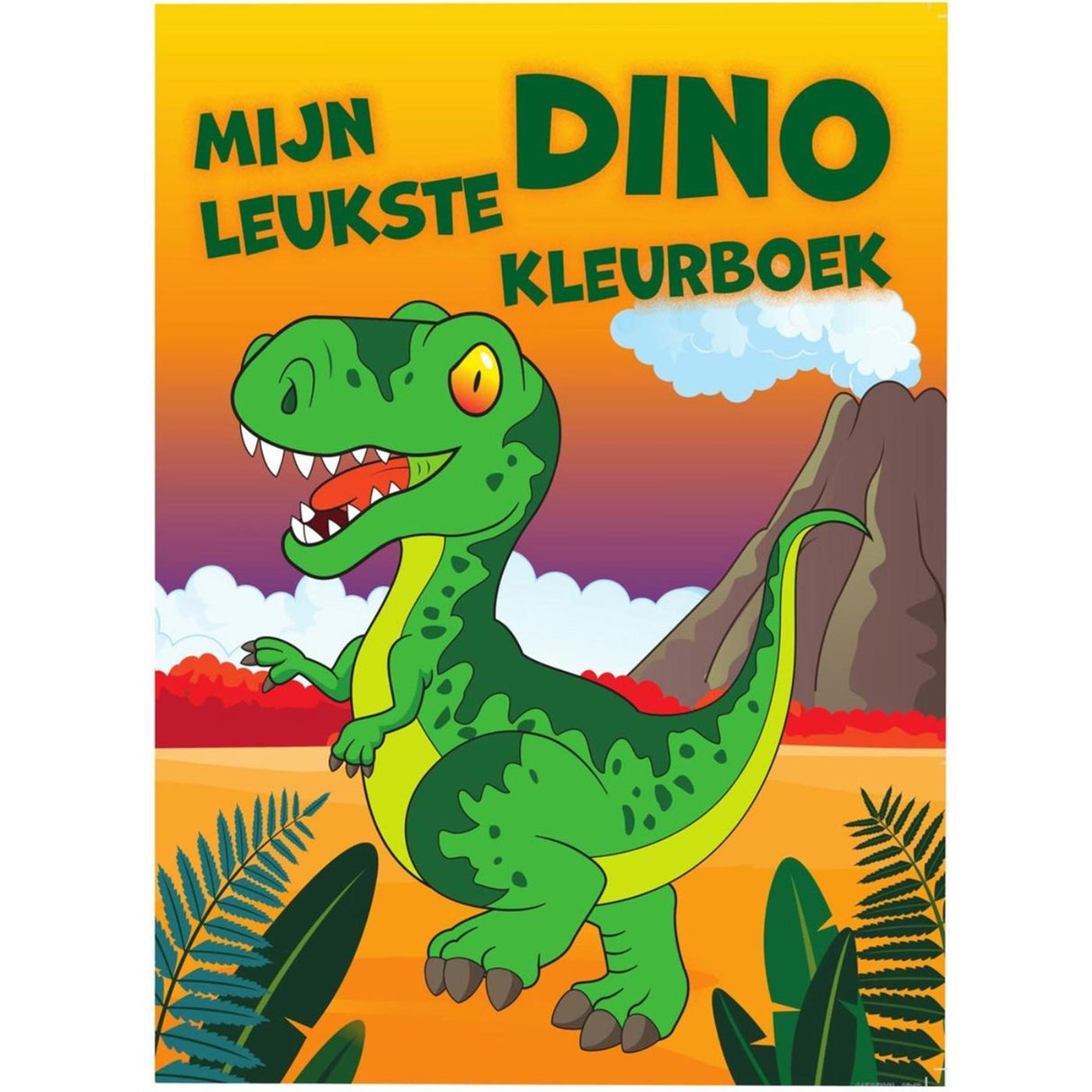 My Cutest Dino Coloring Book, 48 pages.