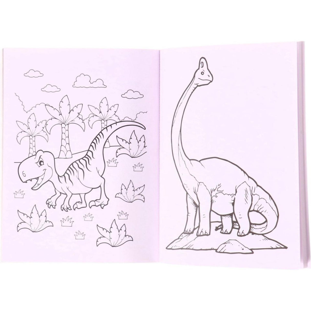 My Cutest Dino Coloring Book, 48 pages.