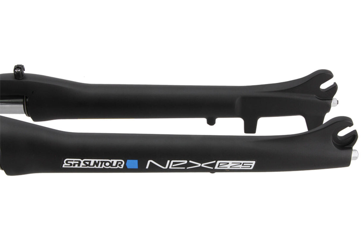 Srsuntour Fork Nex-E25 NLO DS 700C 63mm avsmalnande 9mm Mat Zwar