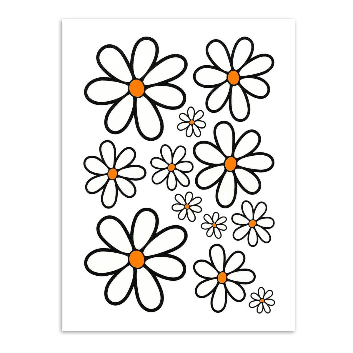 Sticker set of ordinary Margriet L