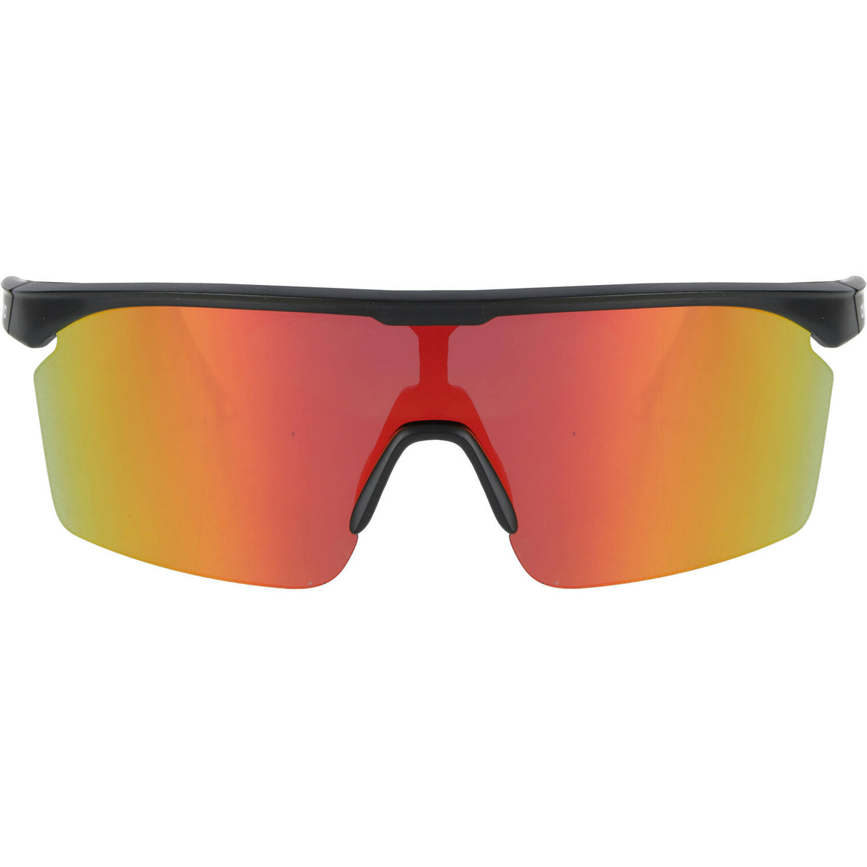 Trivio - fietsbril noa zwart revo rood met extra transparante lens