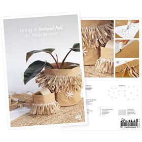 Creativ company ansichtkaart, wees creatief met 100% plantaardige vezels, a5, vel 14,8x21 cm, 1 stuk