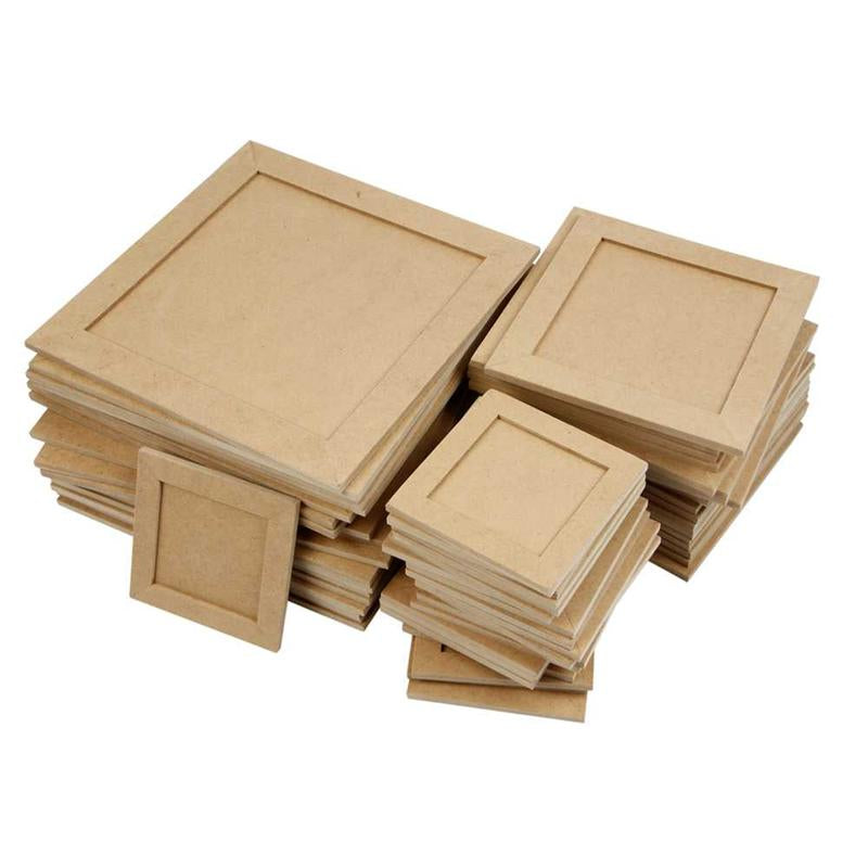 Creativ company frame glue, size 10x10 + 15x15 + 22x22 cm, 200 pieces 1 box