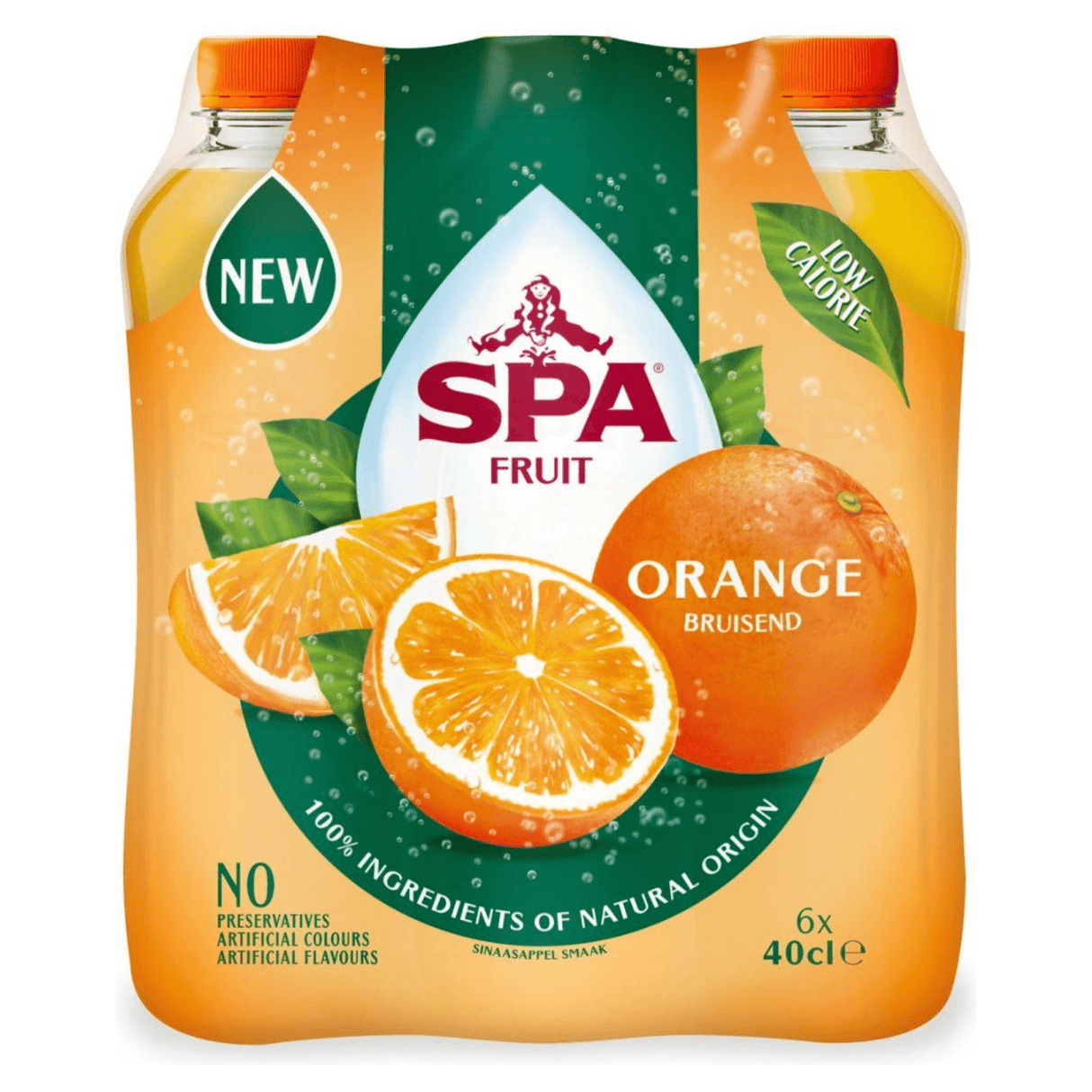 Spa Fruucht Rkling Orange (6x 400ml)