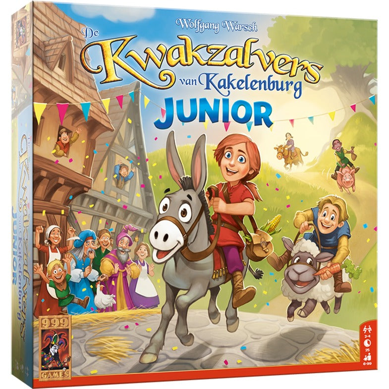 999 Games de Kwakzalvers Van Kakelenburg Junior Bordspel