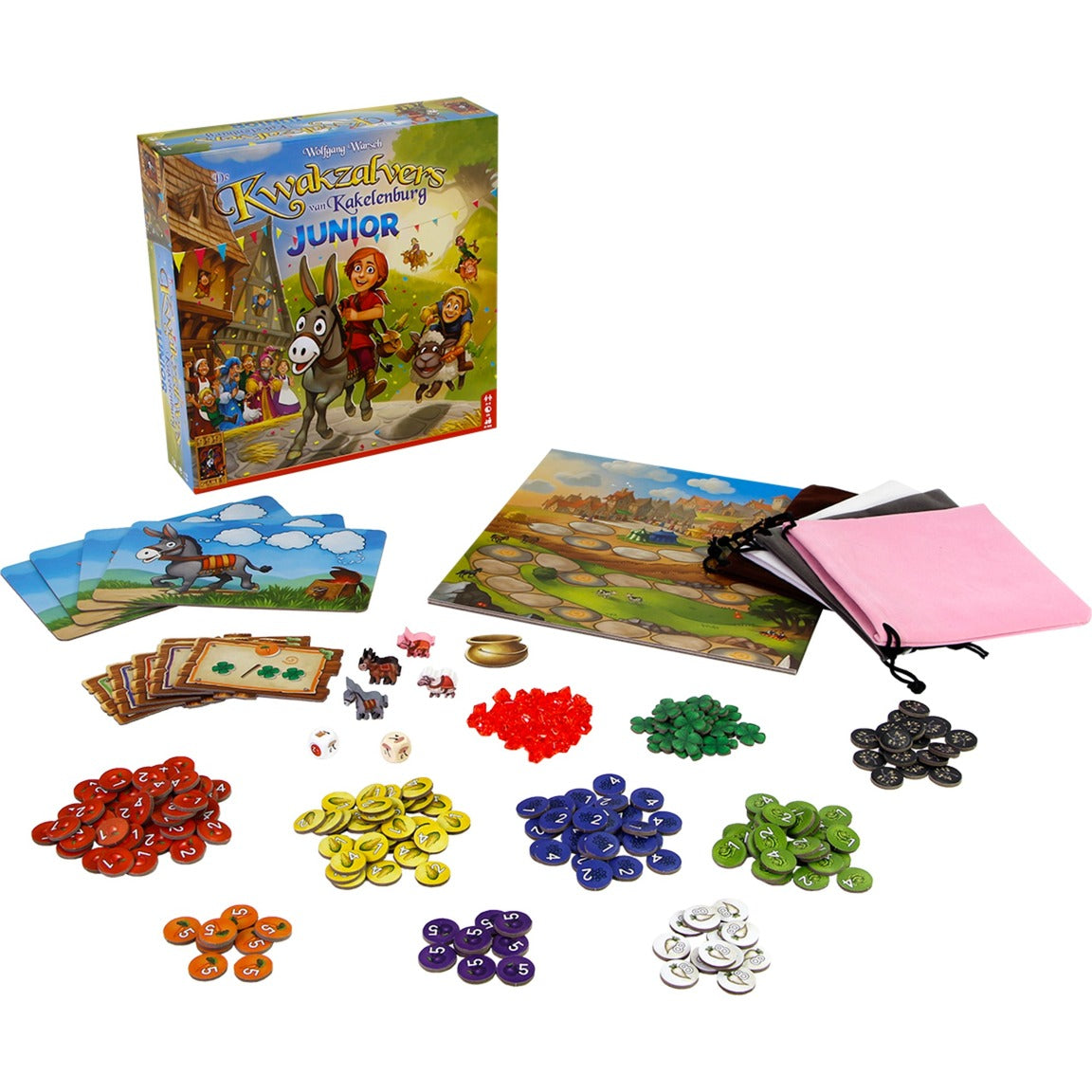 999Games de Kwakzalvers Van Kakelburg Canterbroor Bordspen