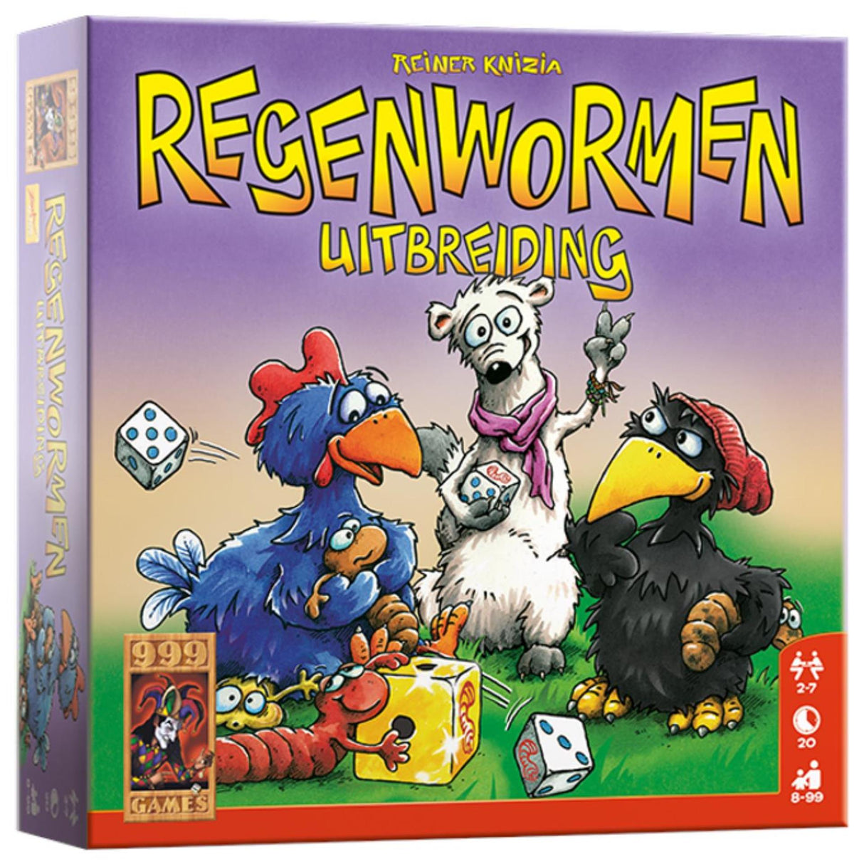 999games Dobbel Game Earthworms: Expansion (NL)