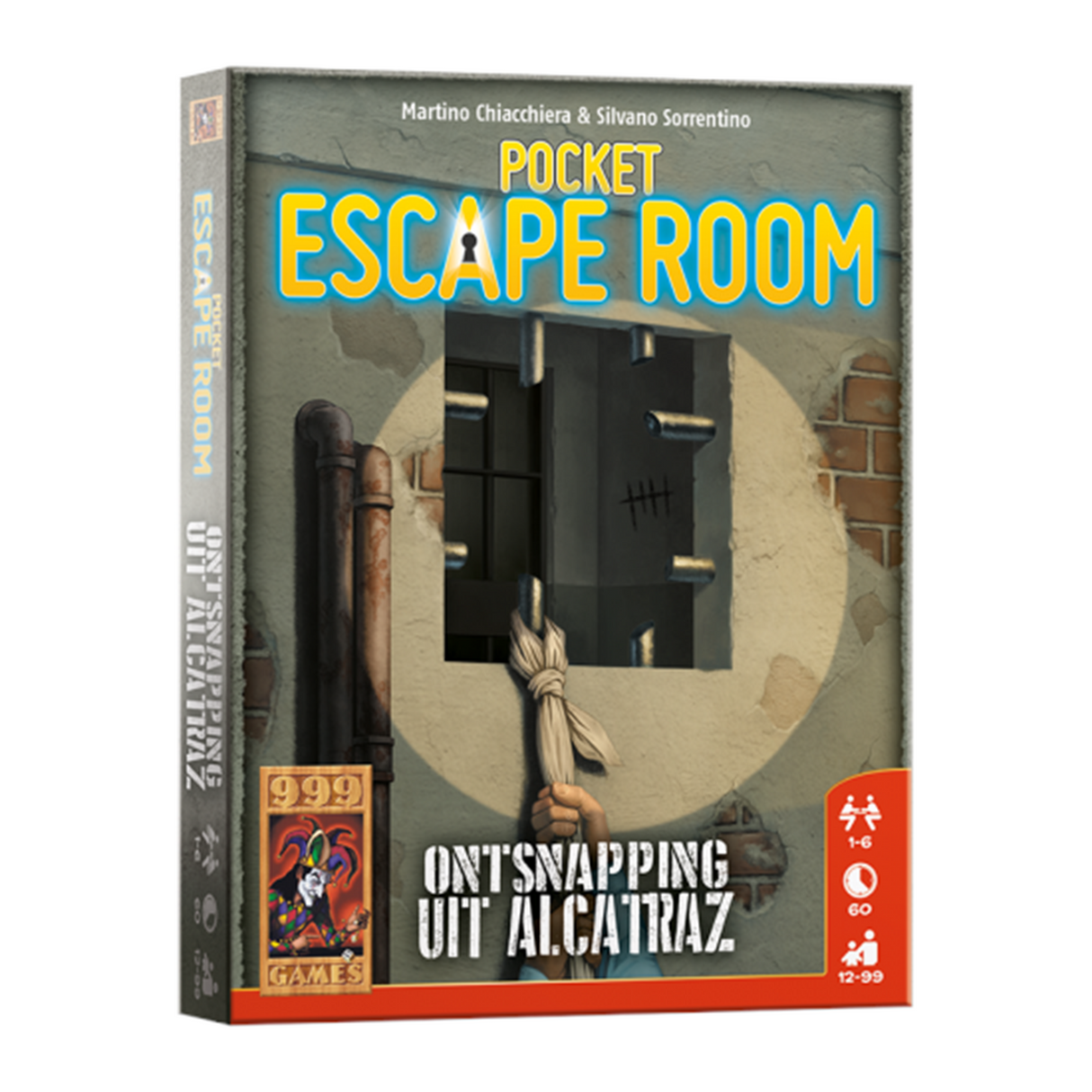 Pocket escape room: Alcatraz escape brain teaser