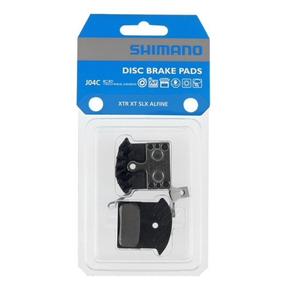 Pastilhas de freio a disco Shimano j04c metal ice-tec