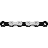 KMC x10 Bicykel reťaz 122 strieborná strieborná čierna