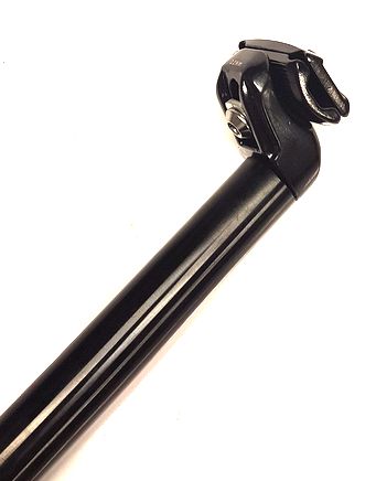 Seat Post Fast 26 x 350 mm aluminium svart