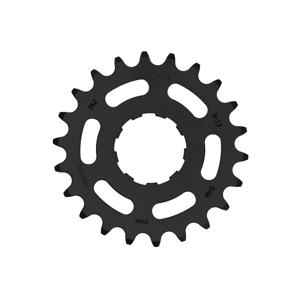 KMC Gear 21t Achter Enviolo Nuvinci 3 32, sort