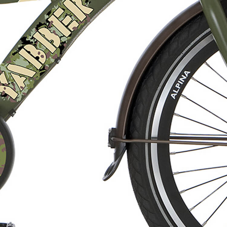 Alpina Mudguard set 20 brown