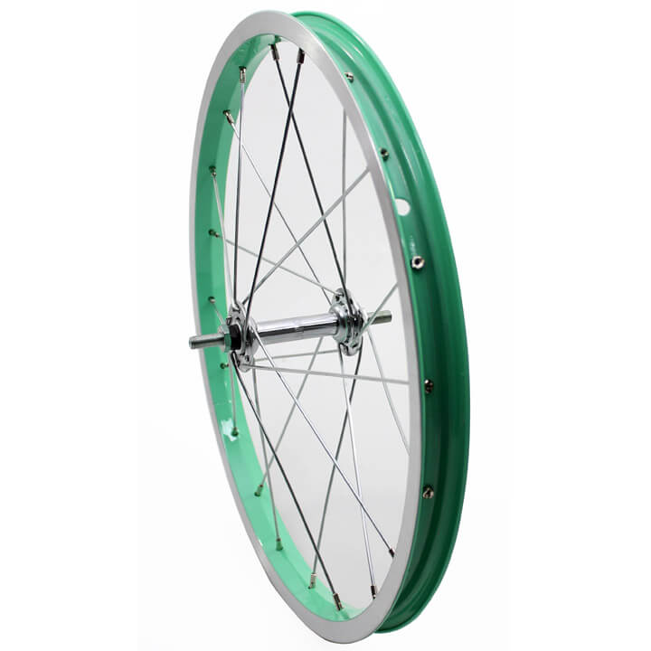 Alpina Front wheel 18 J20 mint zinc spk