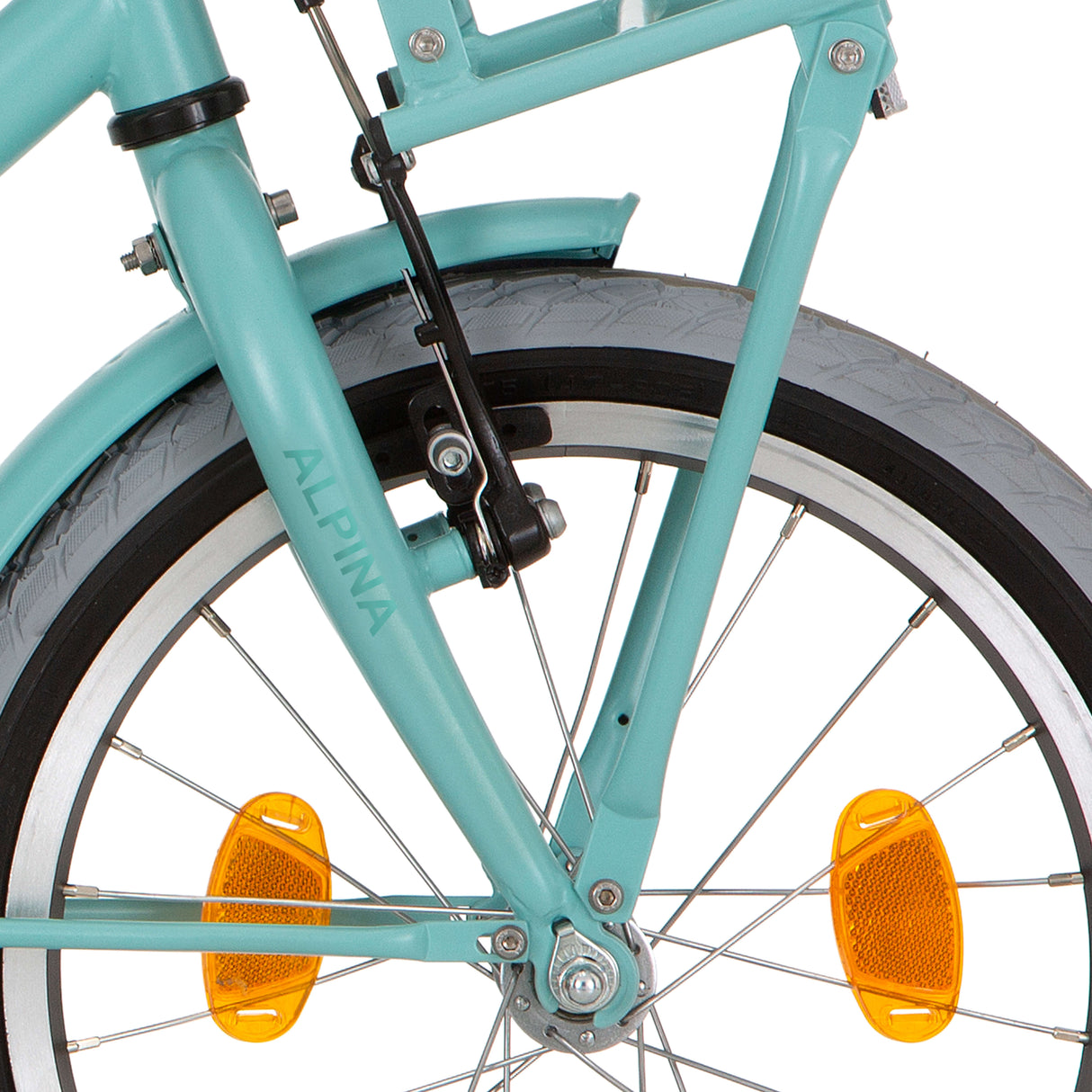 Alpina Front Fork 18 rakomány m világos zöld matt