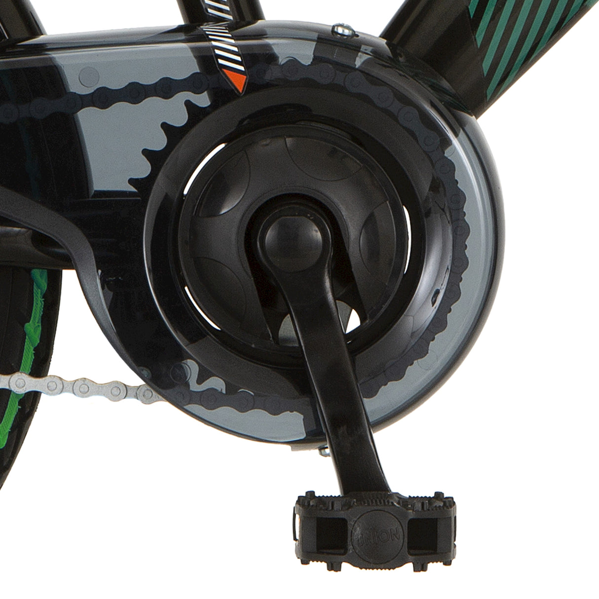 Alpina Crankkel 33T 114 Matt Schwarz mit Scheibe