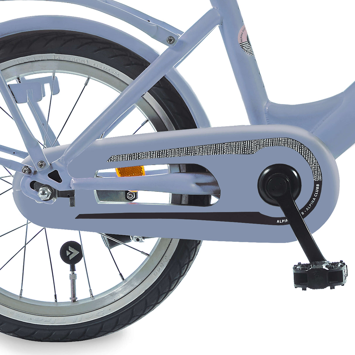 Alpina chain guard Juno 16-18 provence blue matt