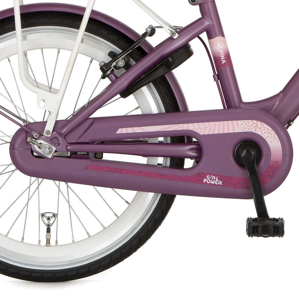 Alpina-Kettenbildschirm 20-22 Vivid Purple Matt