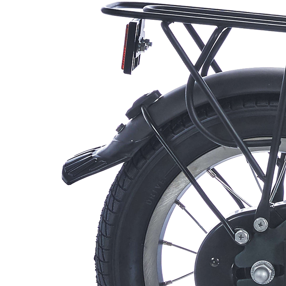 Alpina mudguard set 12 yabber black matt