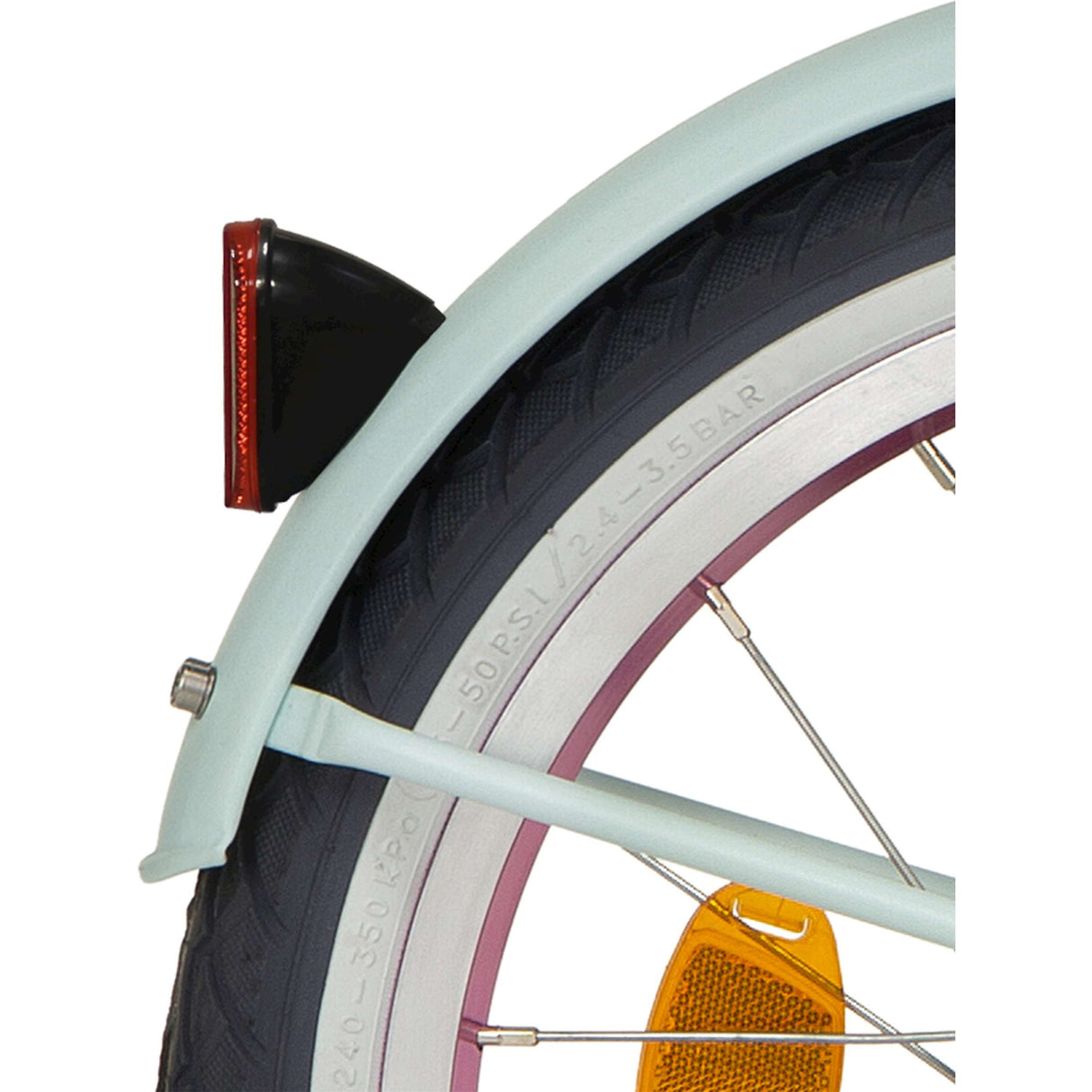 Alpina mudguard set 18 ocean glace mint matt