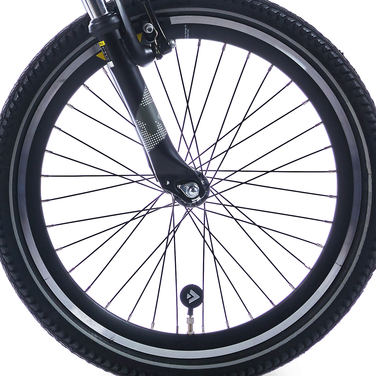 Alpina front wheel 22 HLQC Trail Black SW SPK