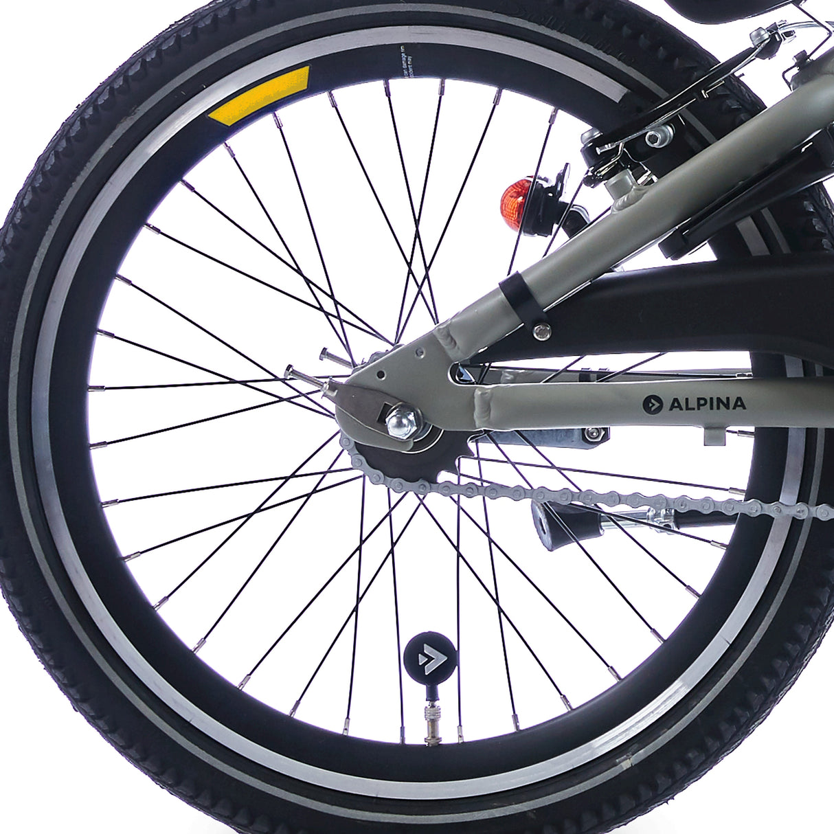 Zadní kolo Alpina 22 HLQC Trail Black SW SPK