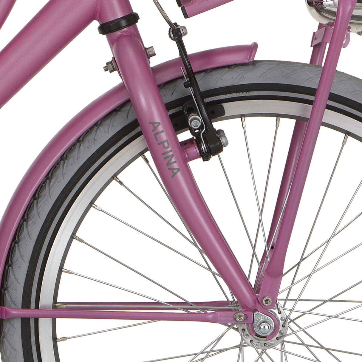 Alpina fork 20 cargo m fuchsia pink with matt
