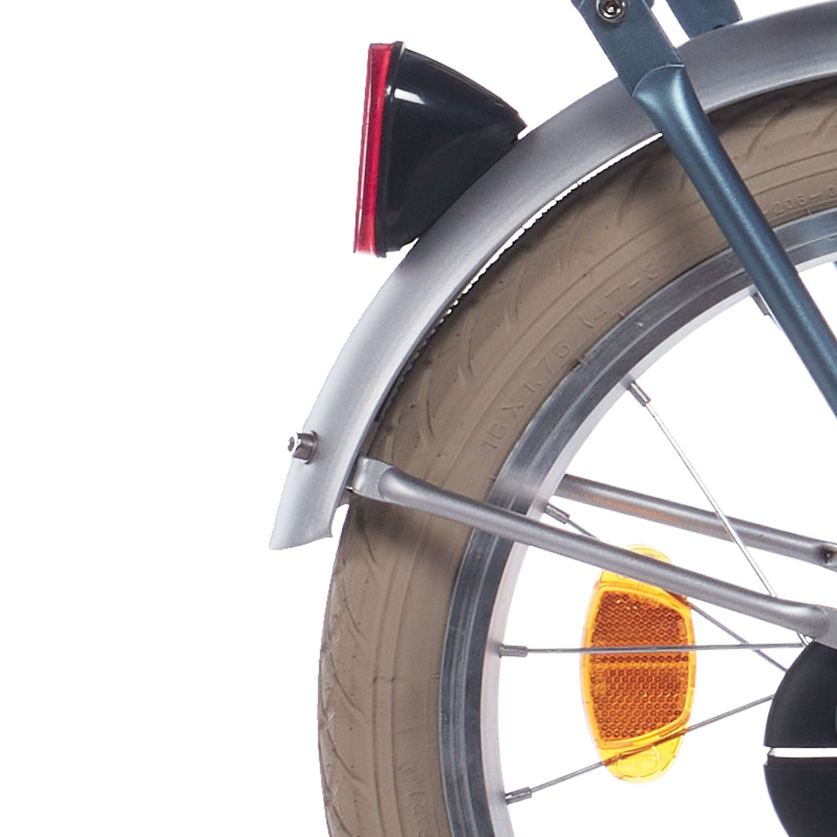 Alpina mudguard set + rod 16 cargo silver matt