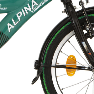 Sada blatníků Alpina + prut 18 yabber černý mat