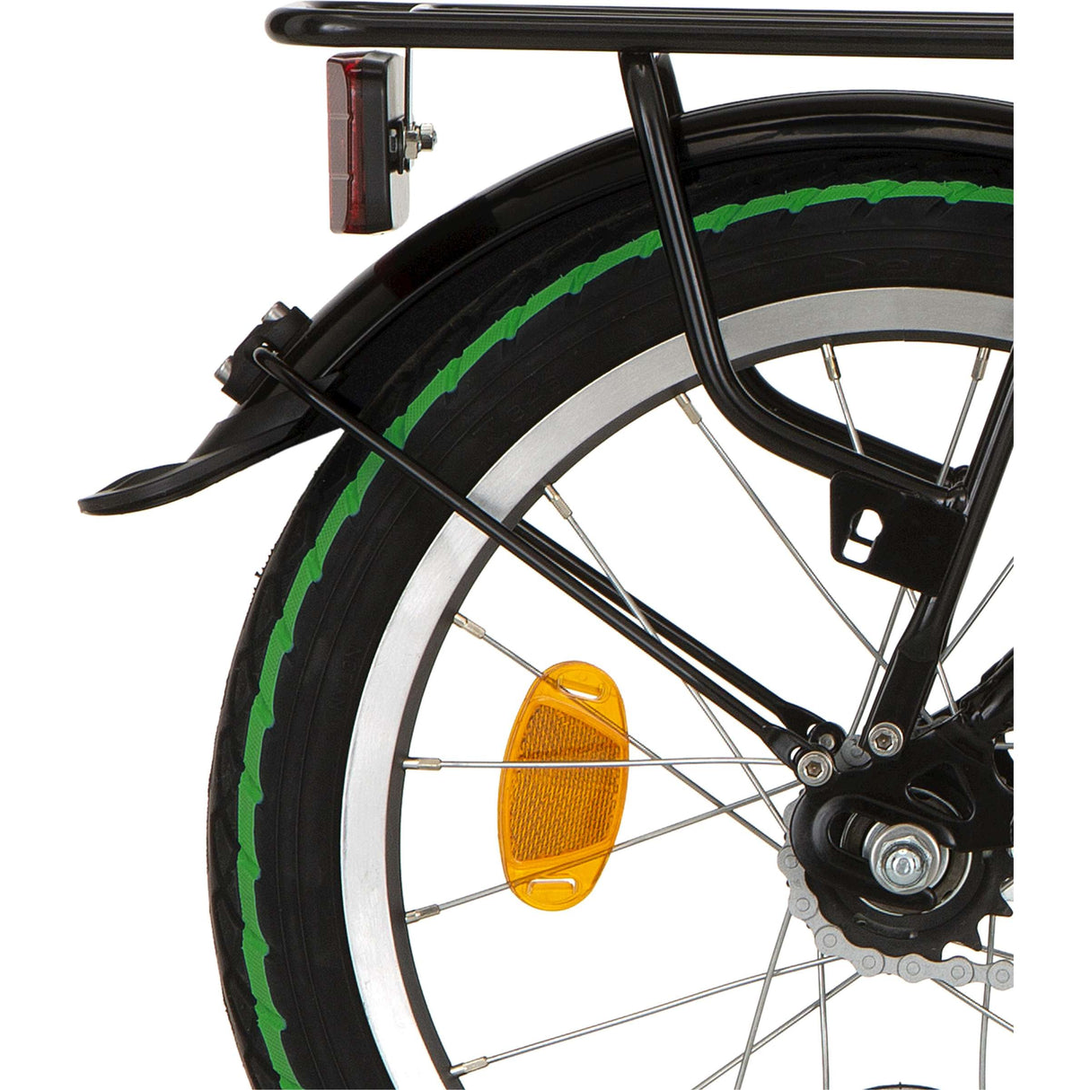 Alpina Fender Set + Rod 18 Yabber Black Matt