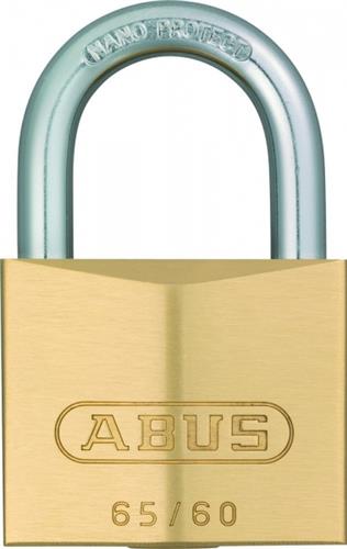 Abus hangslot messing 65 60 ka 6602 (gls)