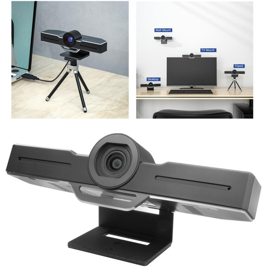 AKT -tilslutningsmuligheder Fuld HD -konferencekamera med mikrofon, panor, vipper