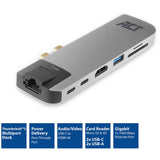 Act Connectivity USB-C Donnerbolt 3 bis HDMI Multi MultiPapter