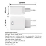 Act Connectivity USB-C USB-A nabíječka 20W s doručením PPP, Quin