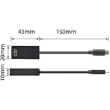 Aktforbindelse USB-C til HDMI kvindelig adapter