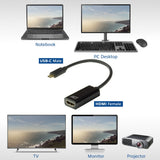 Aktforbindelse USB-C til HDMI kvindelig adapter