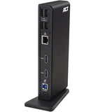 Act Connectivity USB-C oder USB-eng duebel Monitor Docking Station