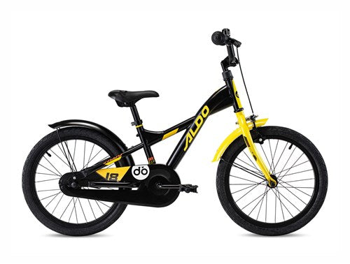 Aldo 18 Zoll Powerbike schwaarz giel (9273)
