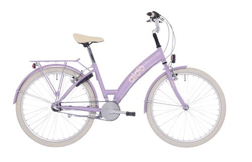 Bicicleta Aldo 24 pulgadas wave 3v lavanda dulce