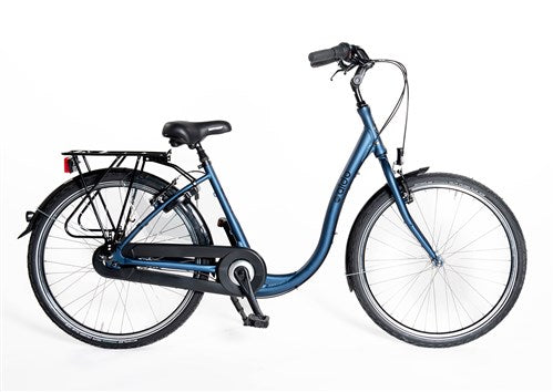 Aldo 26 -palčni nizki vhod -nizko kolesarsko udobje alu 3v Freewheel Blue
