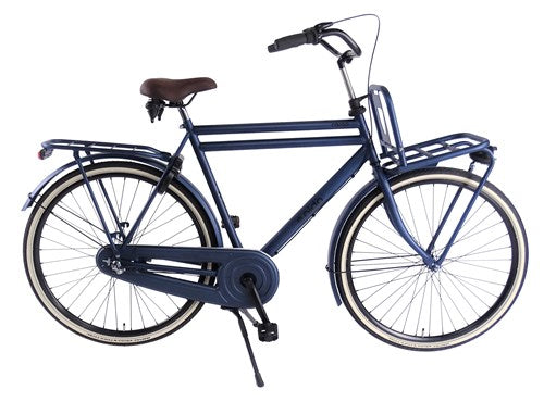 Aldo 28 inch Opafiets Cargo 3V 57cm Jeans Blue